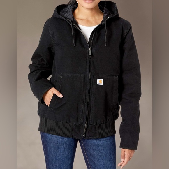 COPY - NWT Women’s Carhartt Duck Quilt-Lined Active Jacket - Picture 2 of 3